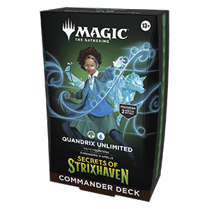 Secrets of Strixhaven Quandrix Unlimited Commander Deck