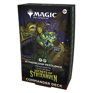 Secrets of Strixhaven Witherbloom Pestilence Commander Deck