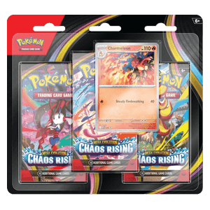 Pokémon TCG: Mega Evolution - Chaos Rising - 3-Pack Blister