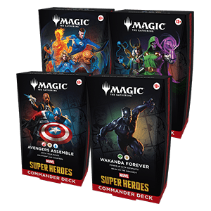 Magic: the Gathering - Marvel Super Heroes Commander Deck Set