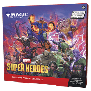 Magic: the Gathering - Marvel Super Heroes - Villains Unleashed Scene Box
