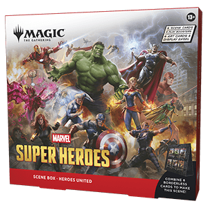 Magic: the Gathering - Marvel Super Heroes - Heroes United Scene Box