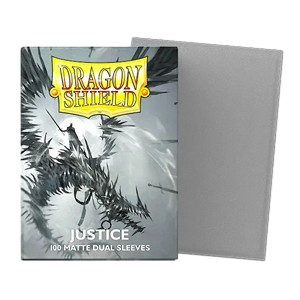 Dragon Shield -  Matte Dual Sleeves - Justice