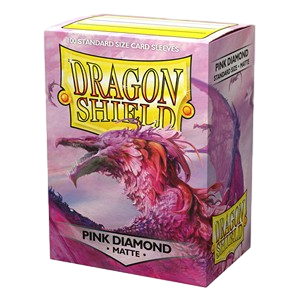Dragon Shield Standard Sleeves - Pink Diamond