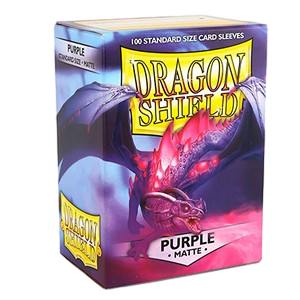 Dragon Shield Standard Sleeves - Matte Purple