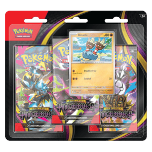 Pokemon TCG: Pitch Black 3-Pack Blister