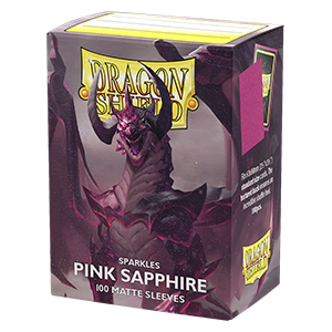 Dragon Shield Standard Sleeves - Pink Sapphire