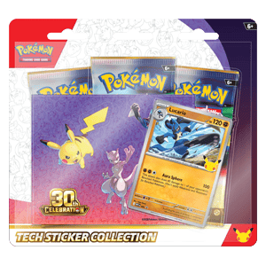Pokemon TCG: 30th Celebration - Tech Sticker - Lucario