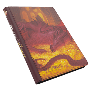 Gamegenic: MtG - Hobbit - Zip-Up Album 18-Pocket - Smaug's Mox Amber