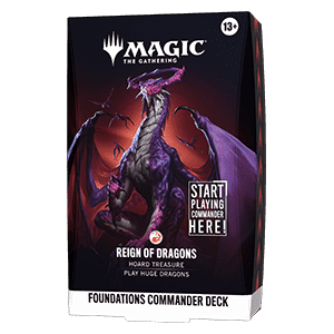 Foundations Commander Deck: Reign of Dragons