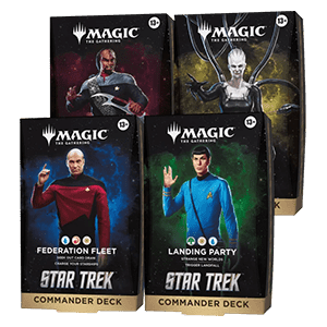 Magic: the Gathering - Star Trek  -  Commander Deck Set (4)