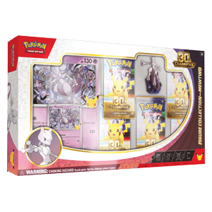 Pokemon TCG: 30th Celebration - Mewto Figure Collection