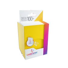 Pudełko Gamegenic: Deck Holder 100+ Żółty
