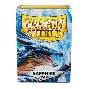 Dragon Shield Standard Sleeves - Matte Sapphire
