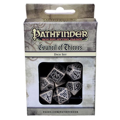 Kości RPG Q-Workshop Pathfinder Council of Thieves