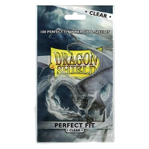 Dragon Shield Standard Perfect Fit Sleeves - Clear