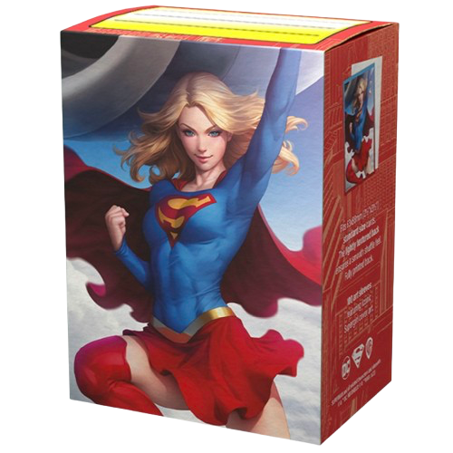 Dragon Shield Standard Size License Sleeves - Supergirl (100 Sleeves)
