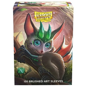 Dragon Shield Standard size Brushed Art Sleeves - The Bushdrake (100 Sleeves)
