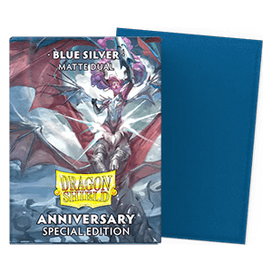 Dragon Shield Standard Matte Dual Sleeves Special Edition - Blue/Silver