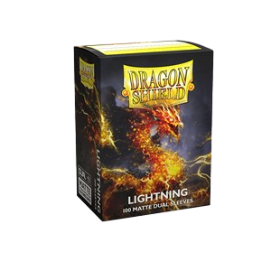 Dragon Shield Standard Matte Dual Sleeves Special Edition - Lightning