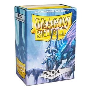 Dragon Shield Standard Matte Sleeves - Petrol