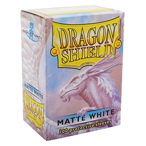 Dragon Shield Standard Sleeves - Matte White