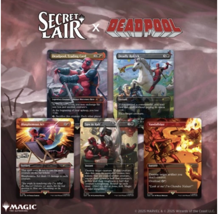 Secret Lair x Marvel's Deadpool Non-Foil