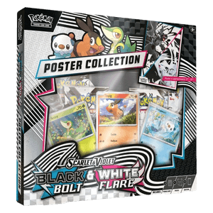 Scarlet & Violet - White Flare & Black Bolt - Unova Poster Collection