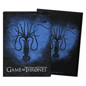 Dragon Shield Standard size -House Greyjoy Brushed Art Sleeves