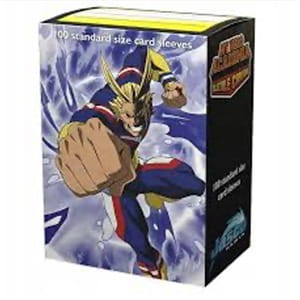 Dragon Shield Standard size - All Might Punch (100 Sleeves)