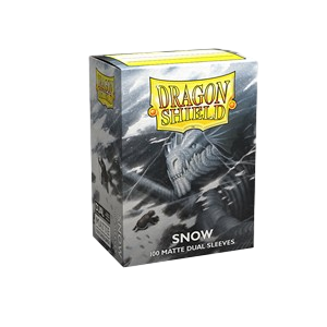 Dragon Shield - Standard Matte Dual Sleeves - Snow