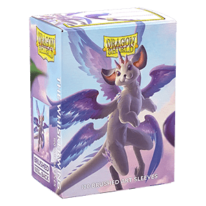 Dragon Shield Standard size Brushed Art Sleeves - The Whiskerwing (100 Sleeves)
