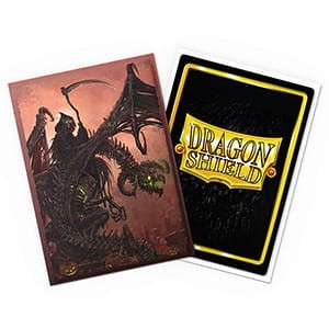 Dragon Shield Standard size Brushed Art Sleeves - Halloween 2025 (The Reaper)
