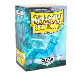 Dragon Shield Standard Sleeves - Clear Matte