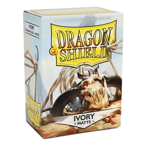 Dragon Shield Standard Sleeves - Matte Ivory